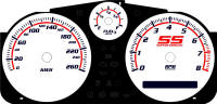 Cobalt SS Supercharged Gauge Face 260kmh