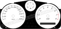 Cobalt B-Style Gauge Face 260kmh